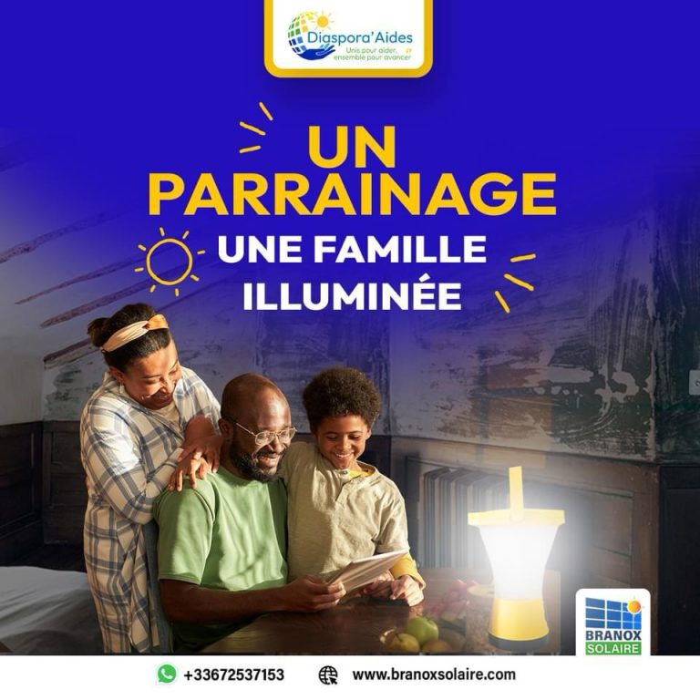 Branox solaire à la rescousse de ménages africains avec l’électricité propre