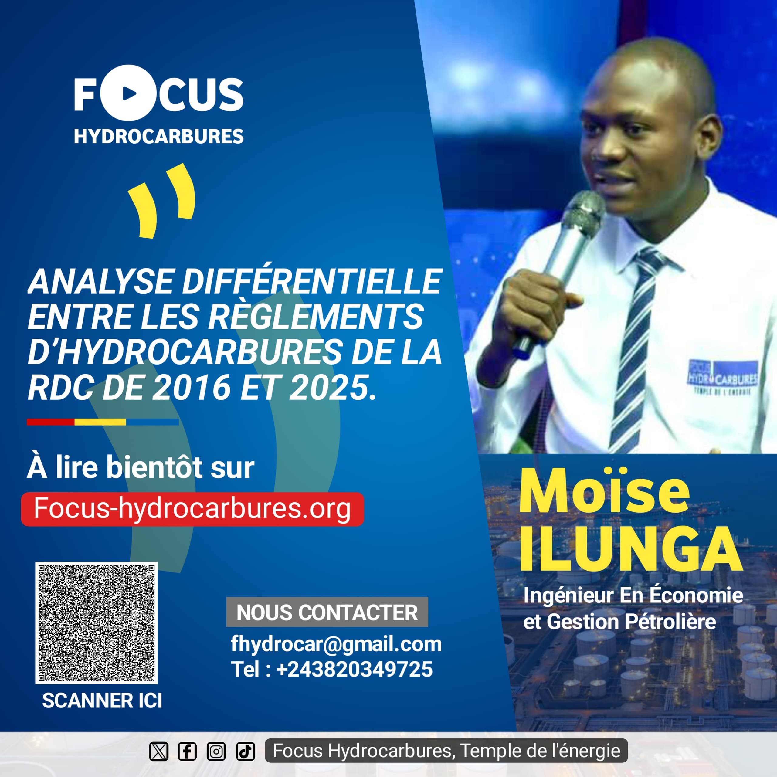 Analyse différentielle entre les règlements d&rsquo;hydrocarbures de la RDC de 2016 et de 2025