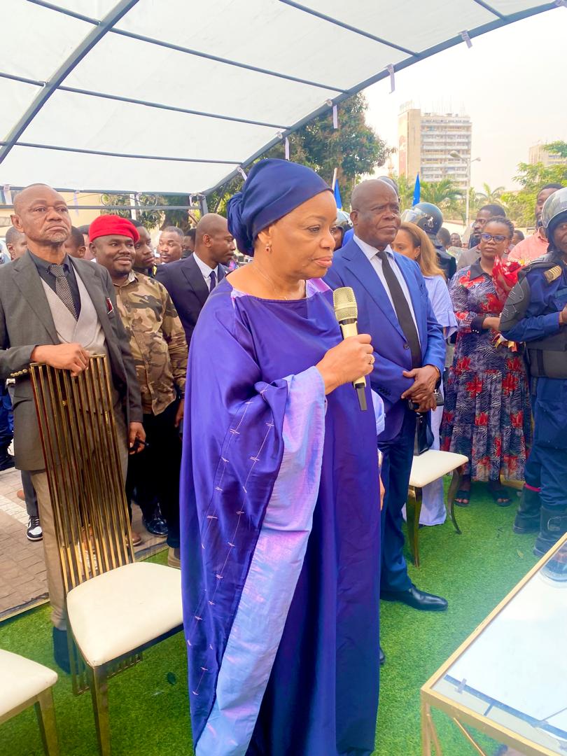 Ève BAZAIBA prend les rênes du Ministère d’État, Ministère en Charge des Affaires sociales, des Actions Humanitaires et de la solidarité