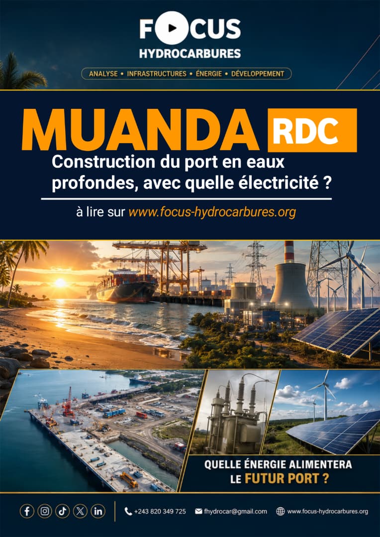 Muanda/RDC : Construction du port en eaux profondes de Banana, avec quelle électricité ?